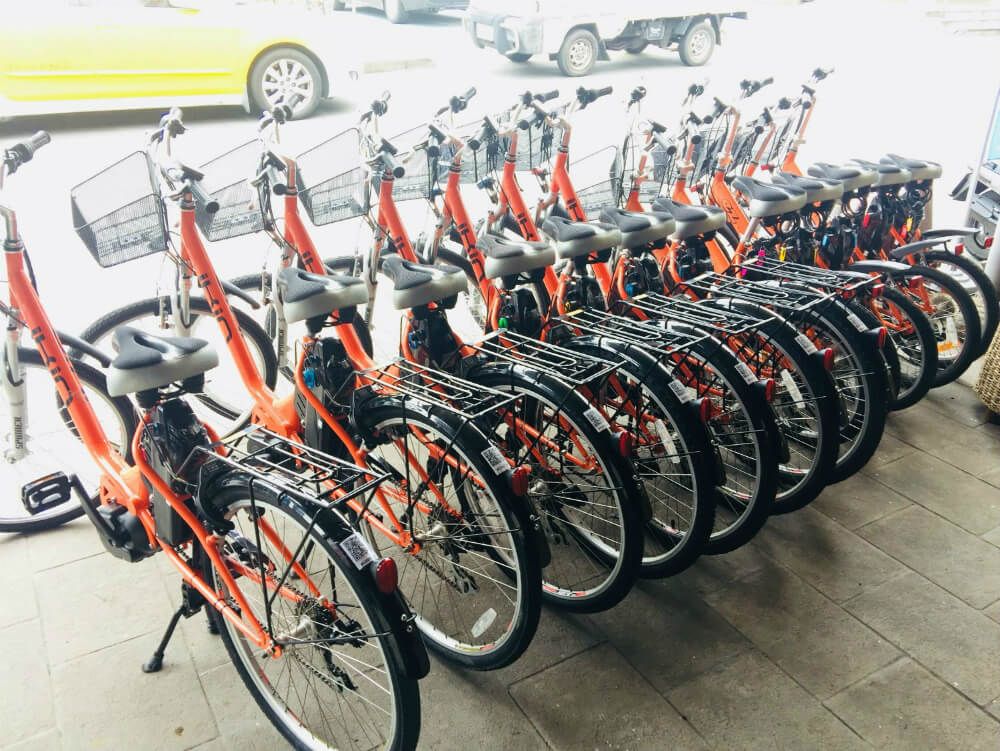 創星 樂享學 innovative 台北 福隆驛站 fulong Taipei 電動輔助自行車 租車 腳踏車