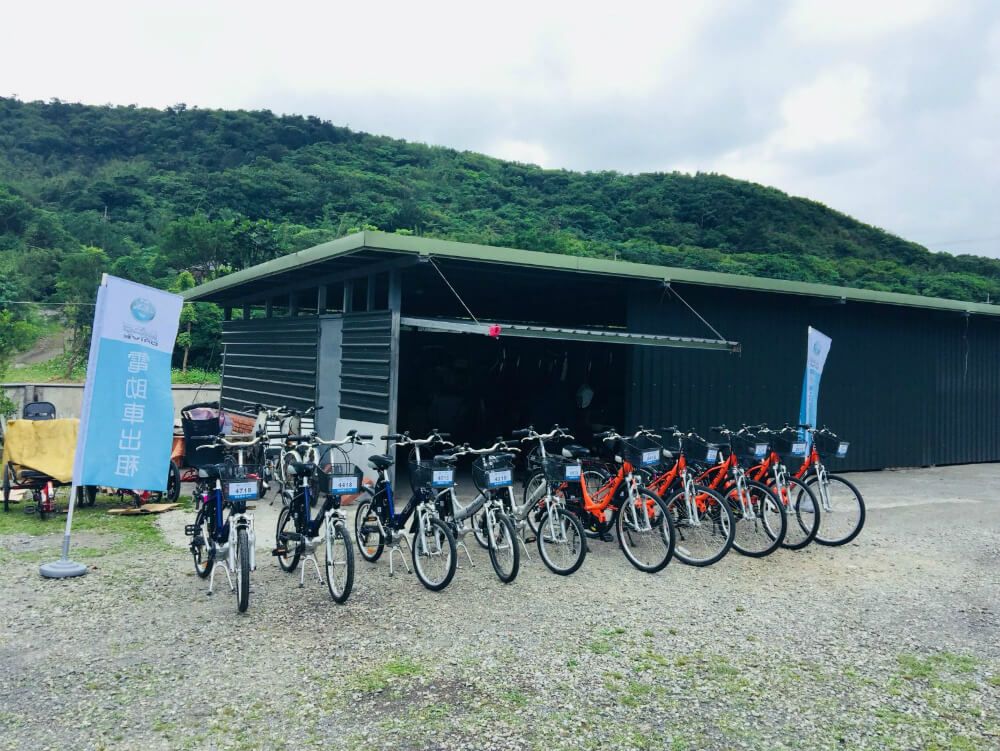 創星 樂享學 innovative 台北 福隆驛站 fulong Taipei 電動輔助自行車 租車 腳踏車